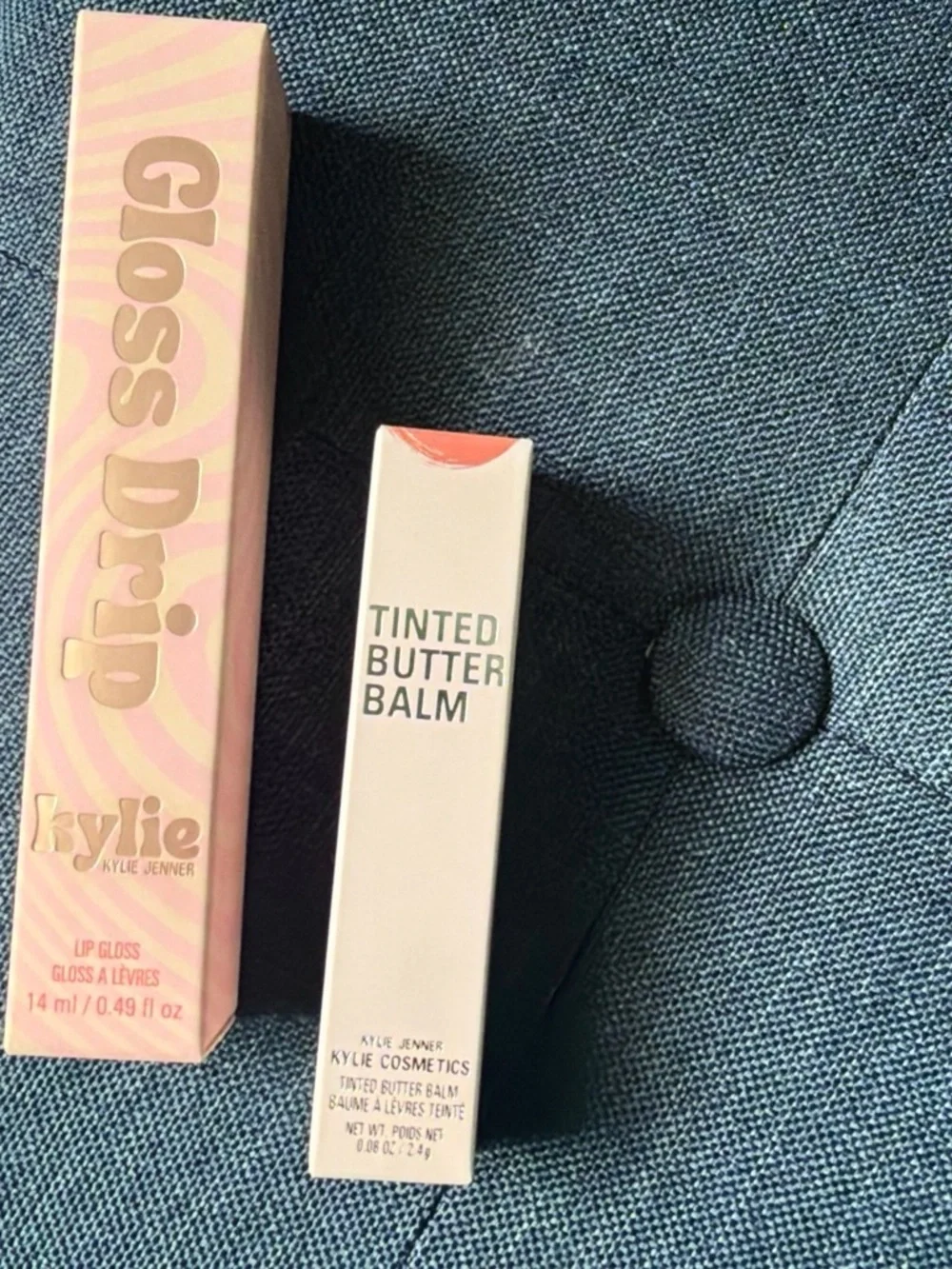 Kylie Cosmetics Gloss Drip & Tinted Butter Balm Set - Light Pink